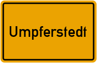 City Sign Umpferstedt