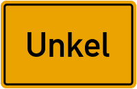 Ortsschild von Stadt Unkel in Rheinland-Pfalz