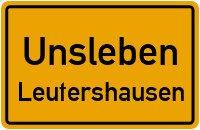 Ringstraße in UnslebenLeutershausen