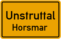 Eigenröder Straße in UnstruttalHorsmar