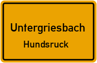 Hundsruck in UntergriesbachHundsruck