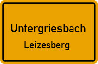 Kühweg in UntergriesbachLeizesberg
