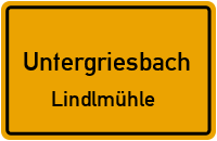 Lindlmühle in UntergriesbachLindlmühle