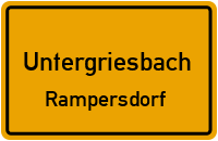 Hollergasse in UntergriesbachRampersdorf