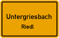 Riedl in UntergriesbachRiedl