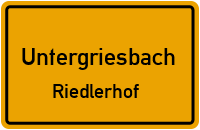 Riedlerhof in UntergriesbachRiedlerhof