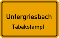 Tabakstampf in UntergriesbachTabakstampf