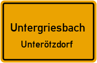 Unterötzdorf in UntergriesbachUnterötzdorf