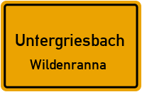 Ehem. Bahnstrecke Erlau–Wegscheid in UntergriesbachWildenranna