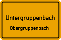 Steinsfelder Weg in UntergruppenbachObergruppenbach