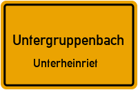 Wettgasse in 74199 Untergruppenbach (Unterheinriet)