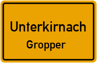 Eckeweg in UnterkirnachGropper