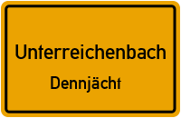 B 463 in UnterreichenbachDennjächt