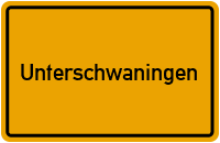 Unterschwaningen in Bayern