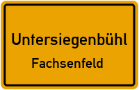 Untersiegenbühl in UntersiegenbühlFachsenfeld