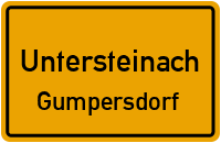 Straßenverzeichnis Untersteinach Gumpersdorf