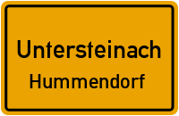 Straßen in Untersteinach Hummendorf