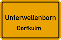 Ortsstraße in UnterwellenbornDorfkulm