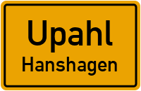 Jeeser Straße in UpahlHanshagen