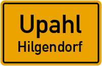 Hilgendorfer Dorfstraße in UpahlHilgendorf