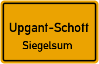 Hansestraße in Upgant-SchottSiegelsum