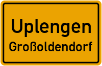 Waldweg in UplengenGroßoldendorf