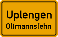 Oltmannsfehner Straße in UplengenOltmannsfehn