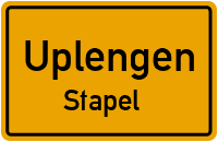 Ockenhausener Straße in UplengenStapel
