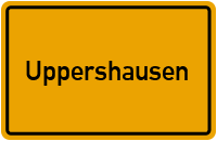 City Sign Uppershausen