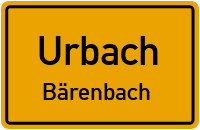 Gustav-Heger-Brückle in UrbachBärenbach