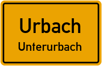 Raiffeisenstraße in UrbachUnterurbach