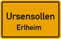 Straßenverzeichnis Ursensollen Erlheim