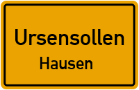Bachstraße in UrsensollenHausen