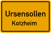 Straßen in Ursensollen Kotzheim