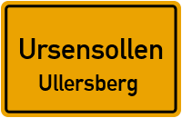Straßen in Ursensollen Ullersberg