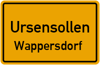 Straßen in Ursensollen Wappersdorf