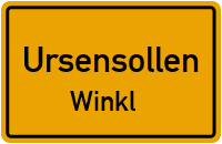 Straßenverzeichnis Ursensollen Winkl