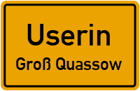 Zum Badestrand in UserinGroß Quassow