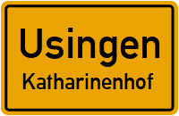 Raiffeisenstraße in UsingenKatharinenhof