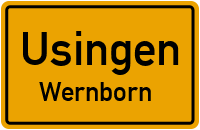Kirchstraße in UsingenWernborn
