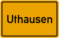 City Sign Uthausen