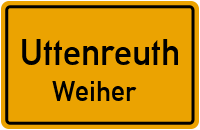 Feldstraße in UttenreuthWeiher