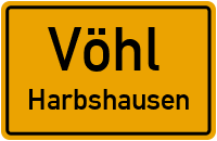 Dorfstraße in VöhlHarbshausen
