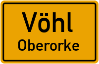 Sauerlandstraße in VöhlOberorke
