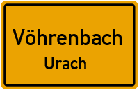 Straßenverzeichnis Vöhrenbach Urach