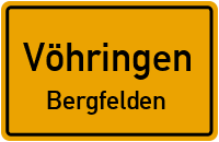 Scheintenstraße in VöhringenBergfelden