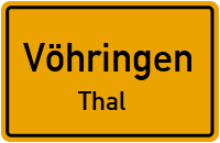 Fichtenweg in VöhringenThal