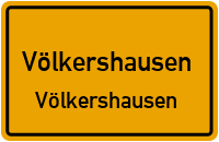 Vachaer Straße in VölkershausenVölkershausen