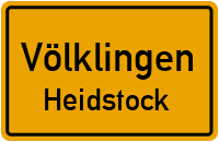Kinzigweg in 66333 Völklingen (Heidstock)