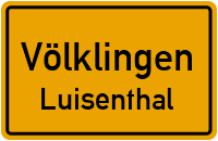 Talstraße in VölklingenLuisenthal